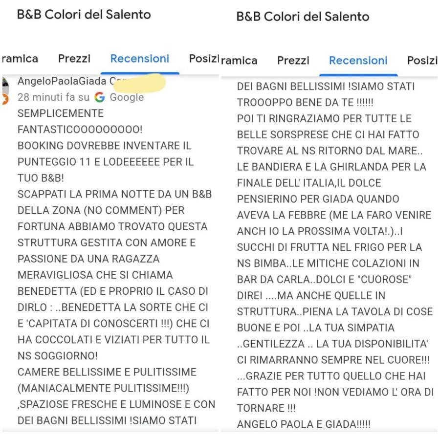 チェッリーノ・サン・マルコ Colori Del Salento Bed & Breakfast エクステリア 写真